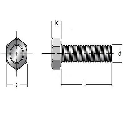 Sturdfix Hex Cap Screw ISO 4017